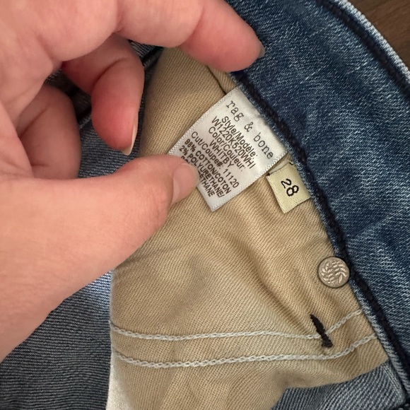 Rag & Bone high waist flared denim - Picture 3 of 4